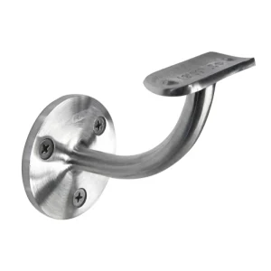 Modern 304 316 Adjustable Stainless Steel Accessories Radiused Handrail Bracket for Railing System