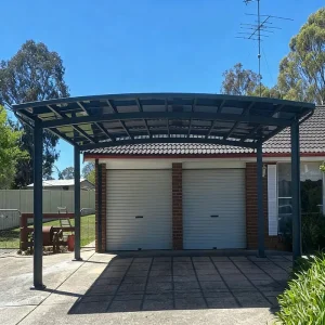 Modern Carport Prefab Carport Remote Controlled CE Approved Minimalist Aluminum Alloy Car Shelter