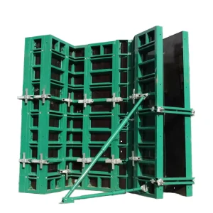 Modern Construction Q235 Steel Aluminum Formwork System Easy Assembly Repeatedly Turnover Slab Column Wall