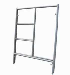 Modern Construction Q235 Steel Mobile H Frame Scaffold with Wheels and Scaffold Platforms