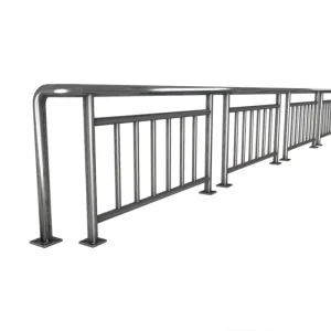 Modern DIY Direct Supply 304 Stainless Steel Iron Handrail for Outdoor Municipal Schools Self Built Houses Fence Guardrail Stair