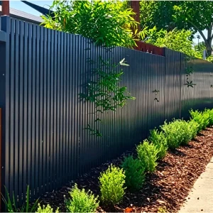 Modern Design Australia Style Aluminum Stockade Security Fencing Panel Outdoor Garden Fence Boundary Wall for Yards Balconies