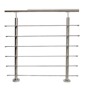 Modern Design Cable Railing Handrail Staircase Stainless Steel Post Outdoor Villa Glass 5 Year Warranty