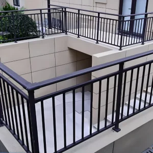 Modern Design Custom Balcony Metal Railings Protective Metal Fence Fencing Trellis Gates