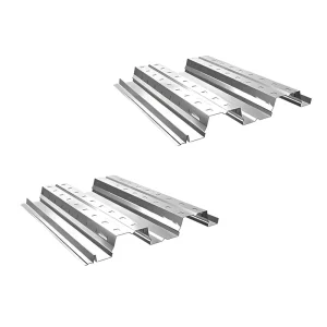 Modern Design Factory Fireproof Slip Resistant Galvanized Steel Metal Floor Decking Sheets for Industrial Warehouses