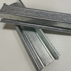 Modern Design Galvanized Steel Light Steel Keel Metal Studs Ceiling Grid Components High Hot Dipped Suspended Furring Channel