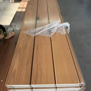 Modern Design Lightweight PU Metal Insulated Board Exterior Wall Siding Panel Grain Cladding Warehouse Roof Cold Workshop Hotel