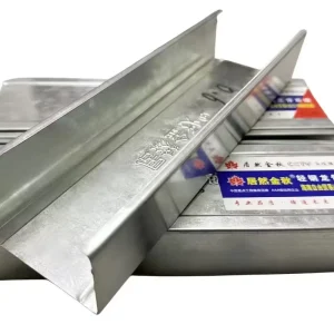 Modern Design Metal Stud Track Partition Wall Vertical Stud Galvanized Fireproof Wall