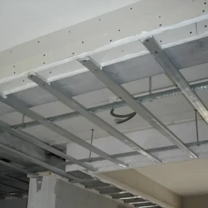 Modern Design Metal Studs & Tracks Walls and Ceilings Grid Gypsum Board Hat Furring Channel Factory Galvanized Steel Channel