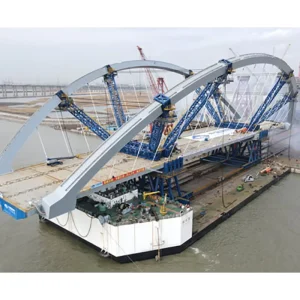 Modern Design Pedestrian Steel Truss Bridge for Office Buildings Houses Parks Schools Durable Construction Metal Structures