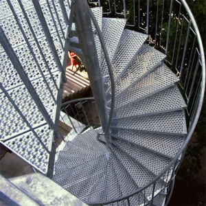 Modern Design Perforated Metal Antiskid Walkway Platform Plate Panels Stair Tread Steel Copper Aluminium Iron