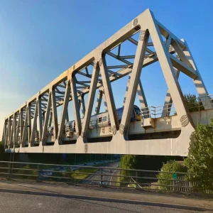 Modern Design Q355B Prefab Steel Truss Bridge Pedestrian Walkways Bridge for Bridge Construction