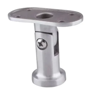Modern Design Stainless Steel Adjustable Saddle Bracket for Post Column Pole
