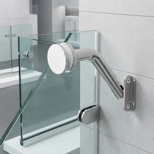 Modern Design Stainless Steel Handrail Fittings Satin Mirror Finish Bracket for Deck Railings Home Safety Versatile Application