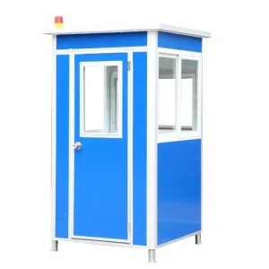 Modern Design Stainless Steel Steel Structure Prefabricated Portable Sentry Box Security Rooms Toll Booth Mobile Guard House