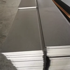 Modern Design Steel PU Sandwich Panel Fire Proof Decorative Heat Insulation Eco Friendly Metal Panel for Interior Exterior Villa