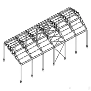 Modern Design Steel Structure Bridge Installation Truss Large Construction Project for Modern Steel Structure Bridge Contract