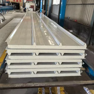 Modern Design Weather Resistant Fireproof Aluminum Sandwich Metal Roof Panel PU Insulation Eco Friendly Warehouse Exterior Wall