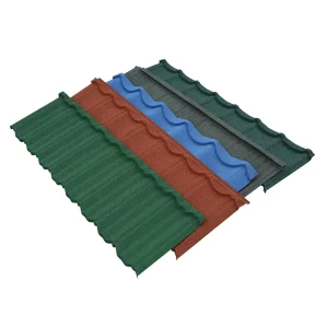 Modern Durable Metal Roofing Manufacturers Direct Supply Stone Coated Roofing Sheets Lifetime Warranty For Global Building