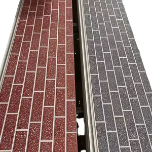 Modern Eco Friendly Aluminum Steel Thermal Waterproof Sandwich Panel Cold Room Exterior Wall for Warehouse Hotel