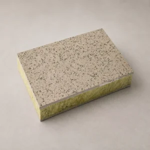 Modern Eco Friendly Fireproof Insulation Decoration Integrated Panel Calcium Silicate Rock Wool Extruded Composite Sand in Water