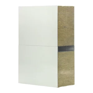 Modern Exterior Rock Wool Insulated Sandwich Panels for Cold Room Workshop Hotel Prefab House Fire Resistant