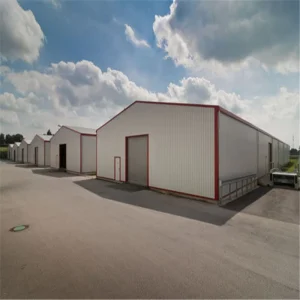 Modern Farmhouse Large-Span Prefabricated Warehouse Solid H-Shape Steel Beam