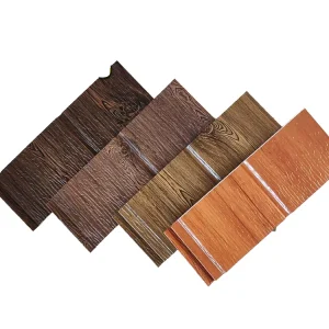 Modern Fireproof External Siding Aluminum Carved Board Polyurethane Sandwich Outdoor Wall Panel