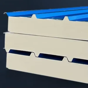 Modern Fireproof PU Sandwich Panel Insulated Eco Friendly Metal Panel for Cold Storage Construction