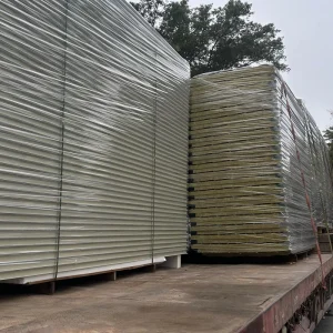 Modern Fireproof and Environmentally Friendly Rock Wool Boards with Insulation for Cold Room Hotel Warehouse Use
