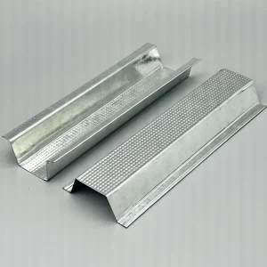 Modern Galvanized Steel Ceiling Grid Components Keel Profile Omega 35×22 Hat Furring Channel for Gypsum Framing