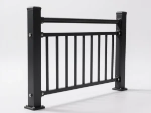 Modern Galvanized Steel Powder Coated Handrail for Villa Garden Mall Stair Railings and Balustrades Rust Resistant