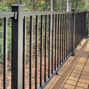 Modern Galvanized Steel Stair Railing for Balcony and Picket Railings Durable Carbon Steel