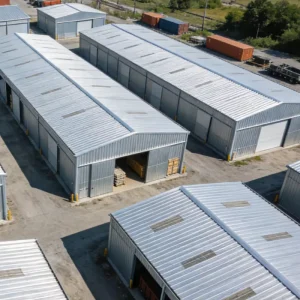 Modern Large Span 10 50m Steel Structure Warehouse Prefabricated Industrial Workshop Overhead Crane Capacity Heavy Duty Fast Hot