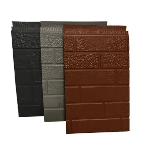 Modern PIR Insulated Metal Carved Decorative Sandwich Wall Panel for Exterior Wall Prefab House & Villa
