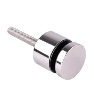 Modern Polish Stainless Steel Glass Railing Standoff Bracket for Balcony Villa Hotel & Mall Installation Easy to Install