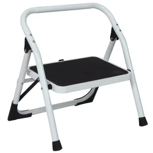 Modern Portable Folding 2-6 Steps Steel Iron Lightweight Durable Ladder with 150kg Capacity
