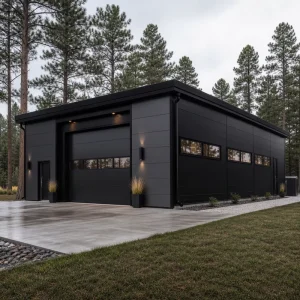 Modern Prefab Steel Farm Storage Warehouse Garage Shed Small Workshop Metal Building