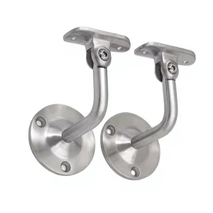 Modern Stainless Steel Handrail Fittings High Quality Stair Handrail Bracket Bannister Support Fixings Glass Balcony Staircase
