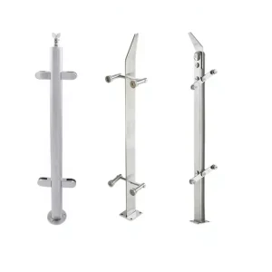 Modern Stainless Steel Railing for Balcony Staircase Hotel Use