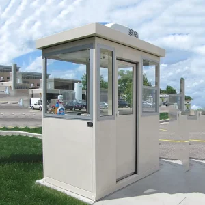 Modern Stainless Steel Security Guard Booth Customized Exterior Use Villa House Office Shop Carport