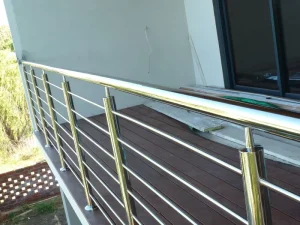 Modern Stainless Steel Wire Railing Systems for Villa Balcony Stair Porch Decking Customized Swimming Pool Fence Safety