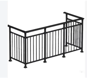 Modern Steel Deck Railing and Balcony Security Fence Waterproof Rot Proof 6 Feet