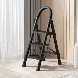 Modern Steel Portable Folding Ladder Multi Purpose Expansion Thickened Indoor Outdoor School Use 150kg Load