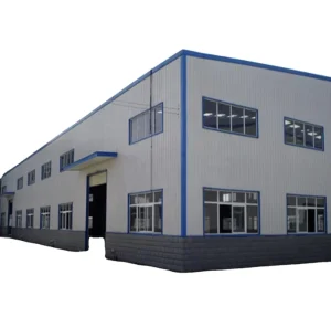 Modern Steel Structure Warehouse and Workshop Building Industrial Storage Customized Steel Frame Construction
