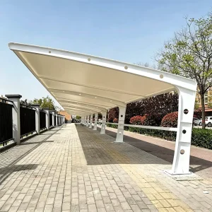 Modern Steel Telescopic Waterproof Carport Tent Custom Size Outdoor Garage Car Canopy