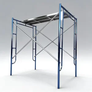 Modern Style H Shaped Steel Scaffolding Tower Ladder Walking Set Galvanized Powder Coated Outdoor High Strength Hotel