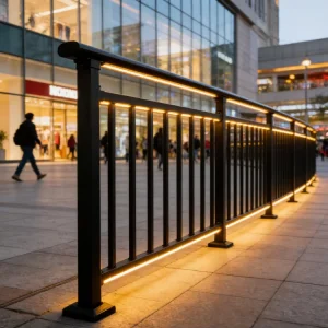 Modern Tubular Steel & Aluminum Alloy Railing System for Apartment and Park Use Rust Water Resistant Easy Installation