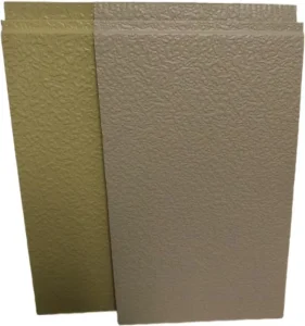 Modern Waterproof 20mm 25mm PU Foam Extra Thick Prefab House Metal Exterior Wall Cladding for Hotel & Villa