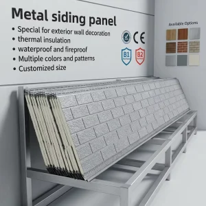 Modern Waterproof Moistureproof Metal Carved Wall Panels for Exterior Use Prefab House Hotel Villa Eco Friendly Fire Resistant